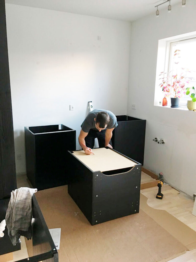 Montering af IKEA-køkken